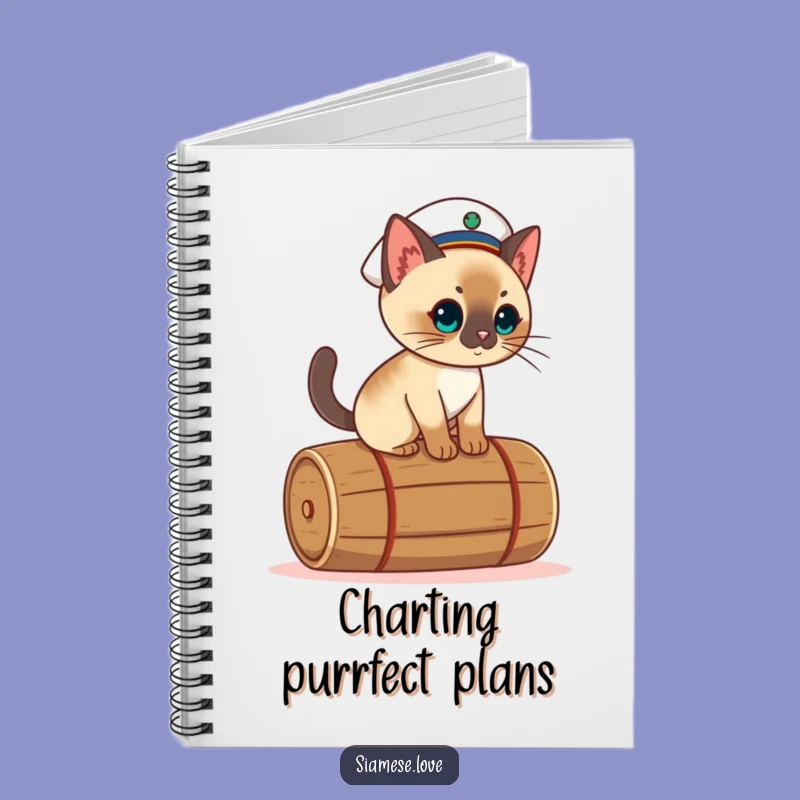 Funny Kawaii Cat Notebook: Sailor Sailor Cat, Perfect Nautical Gift